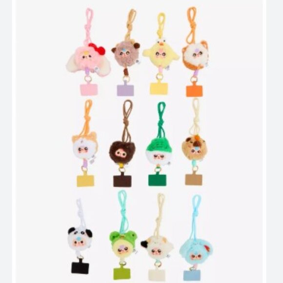 Baby Three Year Old Mobile Phone Lanyard Plush Blind Box - Picture 4 of 6